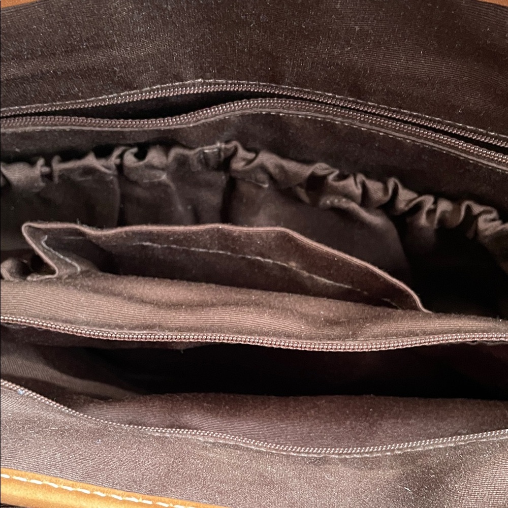 Coach Signature Messenger Bag with Colorful Accents - Picture 8 of 16